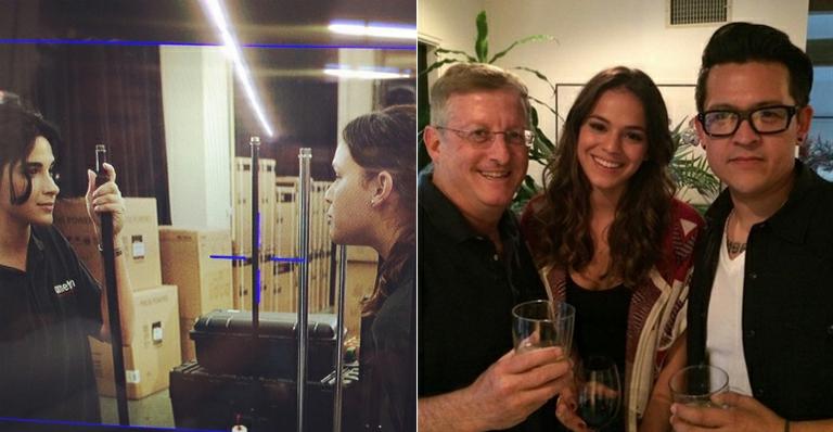 Bruna Marquezine faz a primeira cena de filme em Los Angeles