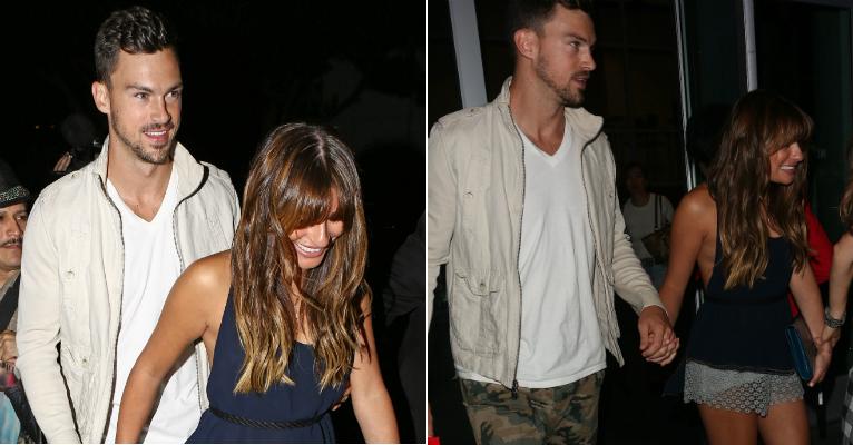 Lea Michele curte show de Justin Timberlake com novo namorado