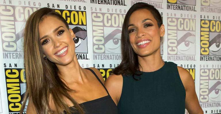 Jessica Alba e Rosario Dawson falam da sequência de Sin City na Comic-Com