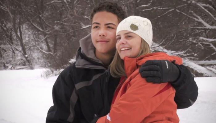 Relembre: o herdeiro de Ronaldo curte a neve em Ushuaia