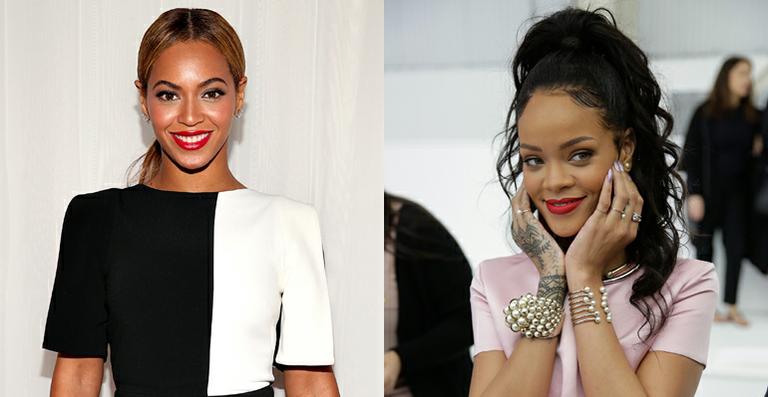 Rihanna curte postagem sobre teoria de que o Grammy teria a ignorado para valorizar Beyoncé