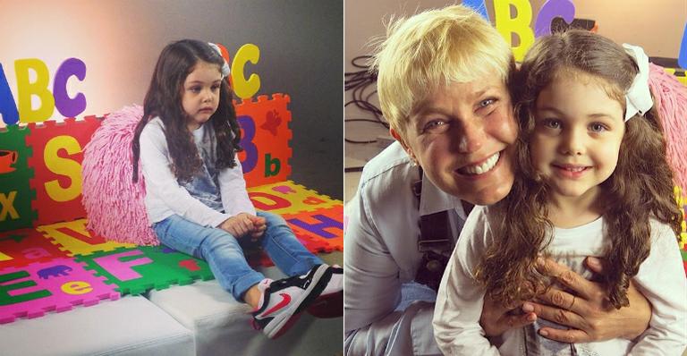 Filha de Tania Mara e Jayme Monjardim estreia no novo DVD de Xuxa