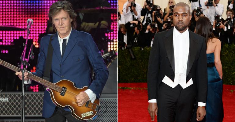 Rapper Kanye West está gravando disco em segredo com Paul McCartney