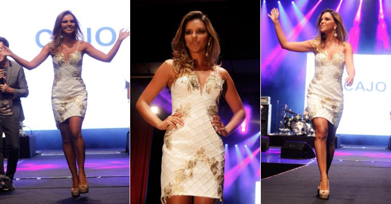 Moda consciente: Mariana Rios brilha em desfile beneficente