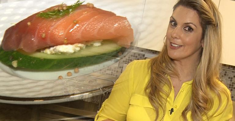 Que tal Canapés de pepino com salmão para o fim de semana?