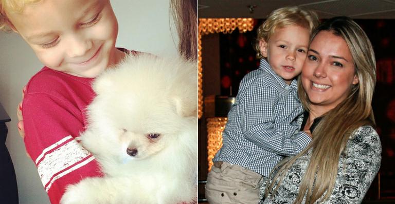 Davi Lucca, filho de Neymar, ganha cachorrinha de aniversário