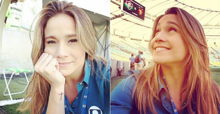 Fernanda Gentil exibe sua nova tatuagem em foto no Instagram