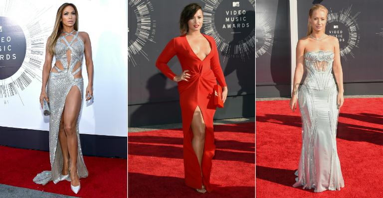 Estrelas ousam com glamour em looks para o VMA