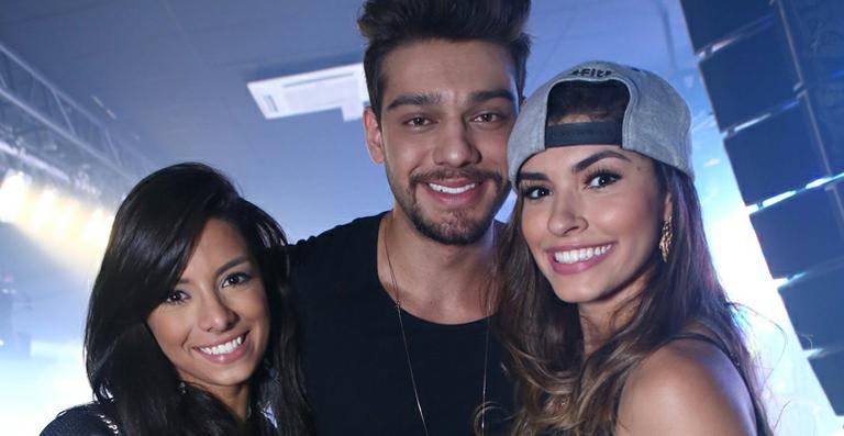 Lucas Lucco vai a show com a bailarina Ana Paula Guedes, da Dança dos Famosos