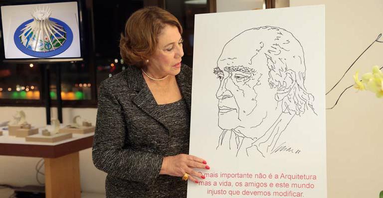 Mulher de Niemeyer, Vera Lúcia realiza sonho do arquiteto lançando a revista ‘Nosso Caminho’