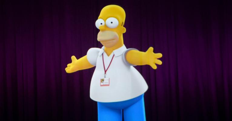 Homer Simpson faz desafio do “balde de gelo” na nova temporada de “Os Simpsons”