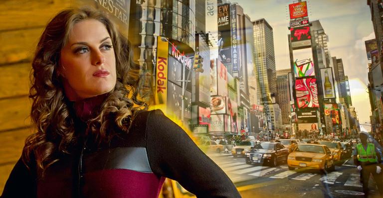 Alessandra Maestrini se apresentará cantando em Nova Iork