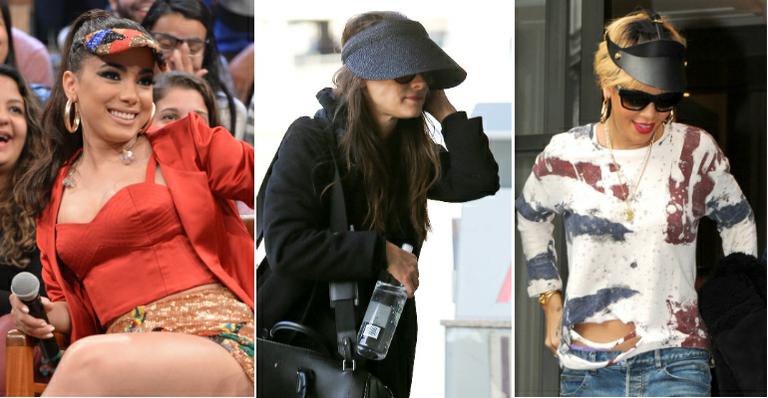 Viseira fashion: inspire-se em Anitta e Rihanna e aprenda a usar o acessório