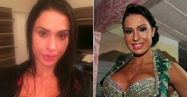 Gracyanne Barbosa aceita desafio e posta foto sem maquiagem