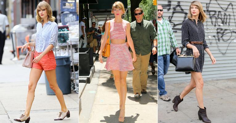 Taylor Swift: veja tendências do street style da cantora