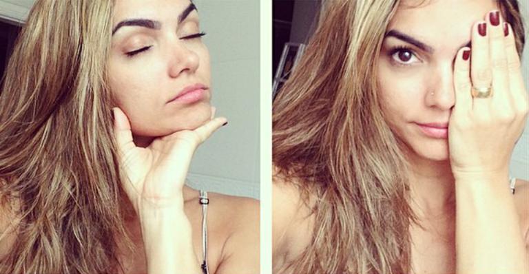 Cara lavada! Kelly Key posta sequência de fotos sem maquiagem