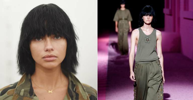 Adriana Lima e Carol Trentini aparecem irreconhecíveis em desfile de Marc Jacobs. Veja fotos
