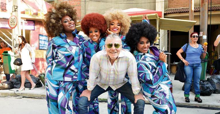 Miguel Falabella apresenta sua nova série, ‘Sexo e as Negas’, no Projac no Rio