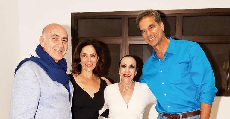 Christiane Torloni e Victor Fasano se encantam com tributo à Maria Callas