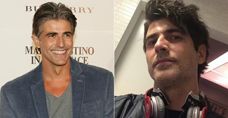 Reynaldo Gianecchini abandona cabelos grisalhos e muda o visual para filme
