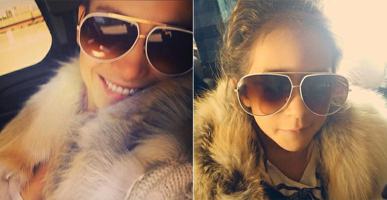 Jennifer Lopez mostra foto de momento ‘tal mãe, tal filha’