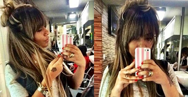 Rafaella Santos, irmã de Neymar, mostra o novo visual: ‘Apaixonada’