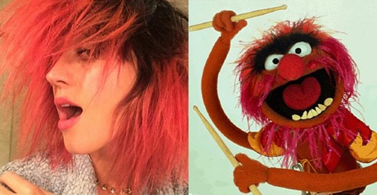 Katy Perry mostra novo visual inspirado em personagem de Os Muppets