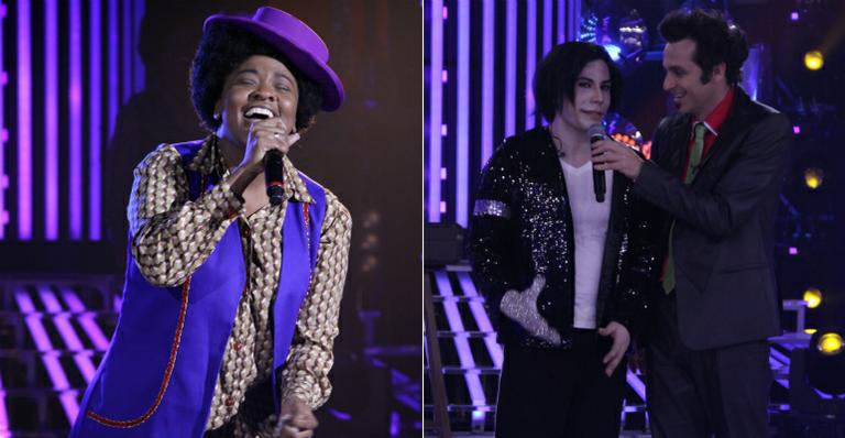 Vanessa Jackson e Christian Chávez fazem dobradinha de Michael Jackson na TV