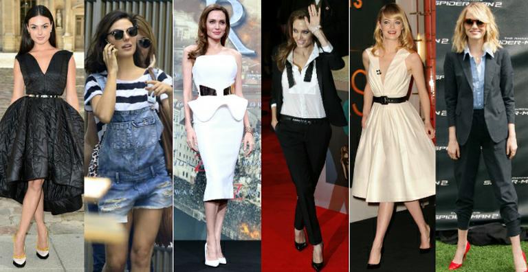Ladylike X boyish: 10 famosas que arrasam com looks femininos ou ‘roupa masculina’