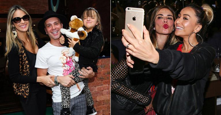Ticiane Pinheiro, Sabrina Sato e vips  curtem festa de Matheus Mazzafera