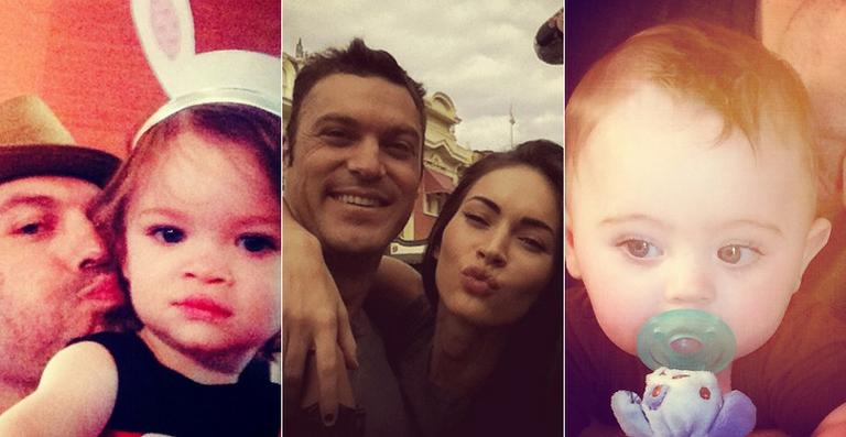 Marido de Megan Fox mostra raras fotos dos filhos do casal