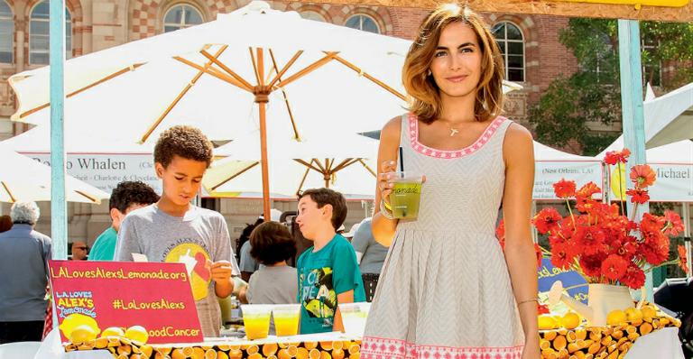 Solidária, Camilla Belle apoia evento do bem