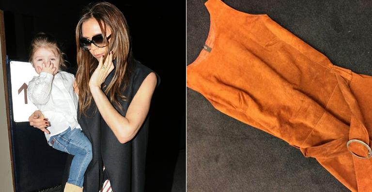 Victoria Beckham guarda vestido para a filha, Harper Seven