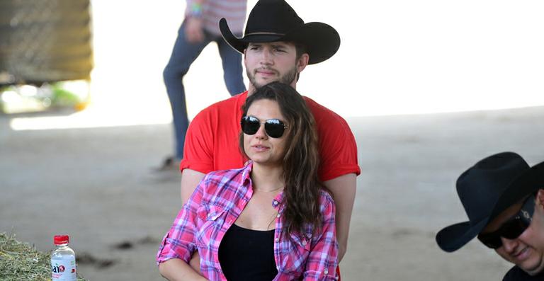 Ashton Kutcher diz como escolheu o nome da filha, Wyatt Isabelle