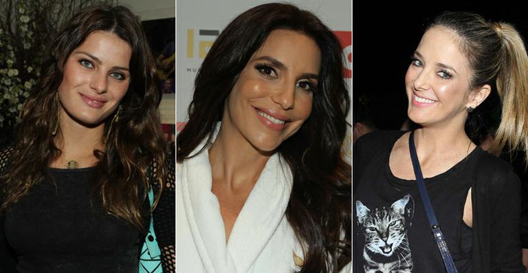 Famosos conferem show de Ivete Sangalo em São Paulo