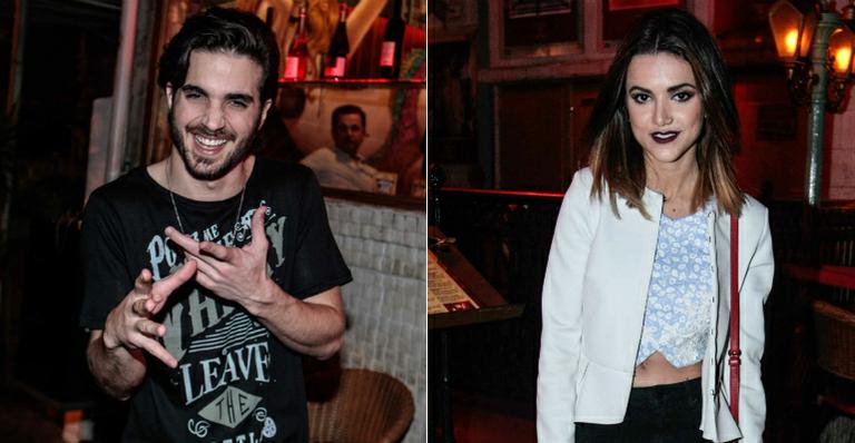 Fiuk e Manu Gavassi se encontram em jantar, mas evitam posar para foto juntos