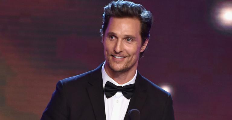 Matthew McConaughey dará aulas de cinema em universidade