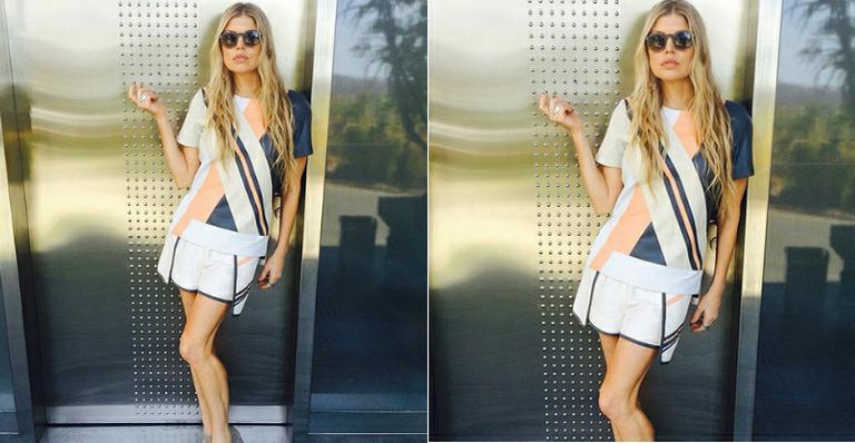 Fergie posta foto no Instagram e impressiona fãs pela magreza