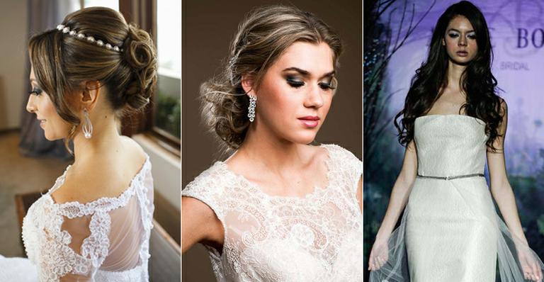 Noiva: saiba qual é o penteado indicado para cada formato de decote