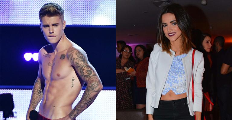 Justin Bieber comenta foto de Manu Gavassi e fãs ‘surtam’ com a brasileira