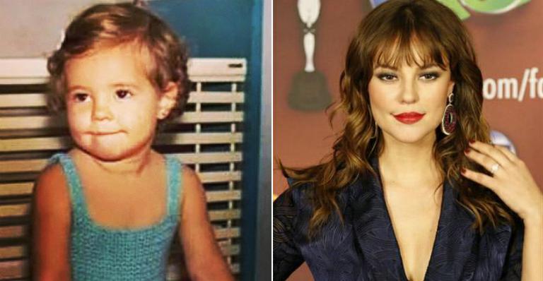Paolla Oliveira mostra foto fofíssima da infância