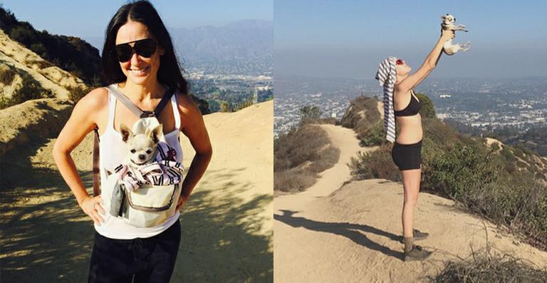 Demi Moore comemora 90 dias de sobriedade da filha, Tallulah Willis, com caminhada