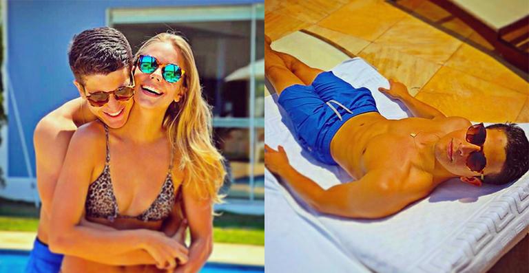 Enzo Celulari arranca ‘suspiros’ em foto sem camisa, mas provoca ciúmes ao mostrar namorada
