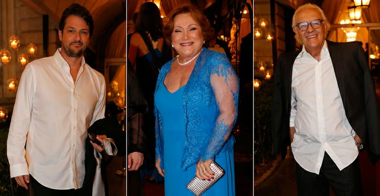 Famosos vão ao casamento da atriz Françoise Forton