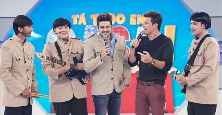 Luan Santana se transforma em John Lennon para programa de TV