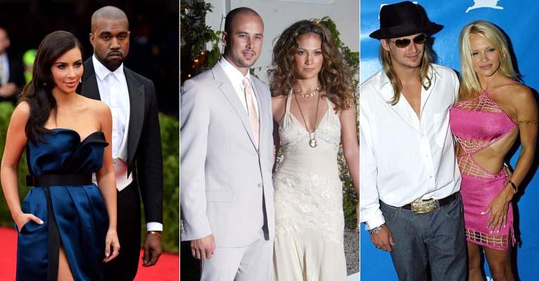 Veja 11 famosas, como Angelina Jolie, que já se casaram 3 vezes