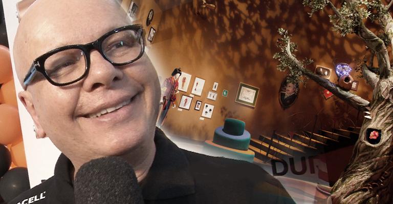 Marcelo Tas fala da emoção ao visitar a exposição do “Castelo-Rá-Tim-Bum”
