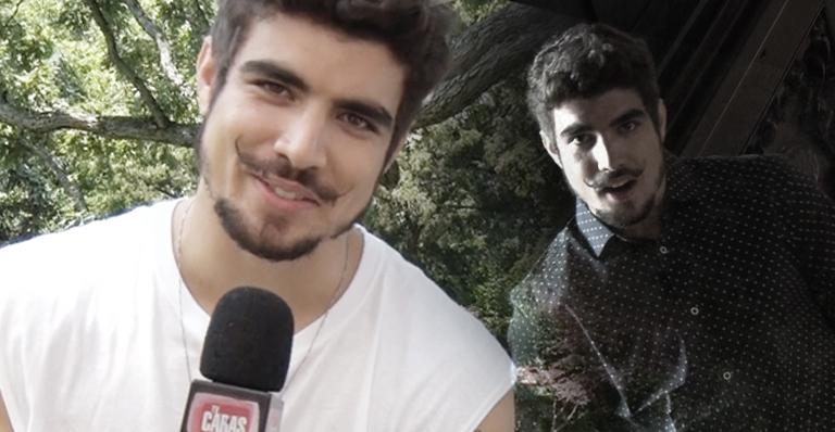 Castelo de CARAS: Caio Castro fala da sua paixão por Nova York