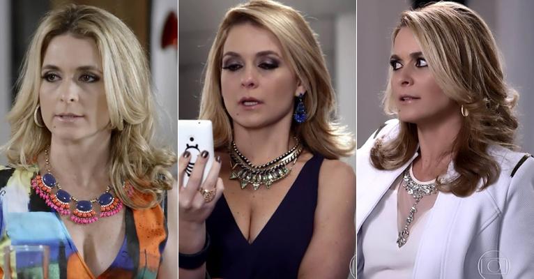30 colares de Pamela Parker, personagem de Claudia Abreu em ‘Geração Brasil’