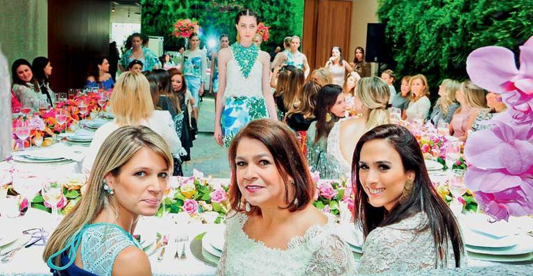 Tatá Werneck participa de almoço-desfile de nova coleção de Martha Medeiros